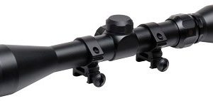 TRUGLO SCOPE TRUSHOT 3-9X40MM - DUPLEX W/WEAVER RINGS BLACK