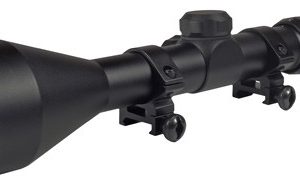 TRUGLO SCOPE BUCKLINE 3-9X50MM - BDC BLACK W/WEAVER RINGS
