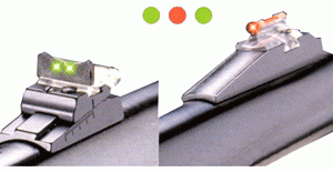 TRUGLO SIGHT SET FOR MOSSBERG - SLUG BARRELS RED/GREEN