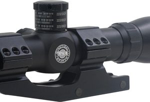 BSA TACTICAL WEAPON SCOPE - 1-4X24MM MIL-DOT 1PC MOUNT