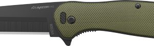 OUTDOOR EDGE RAZOR VX2 3" FLDR - GREEN G10 SPRING ASSIST