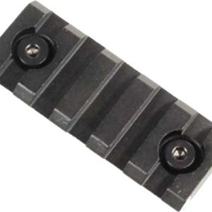 GUNTEC REMOVABLE ACCY RAIL - 2" KEYMOD BLACK