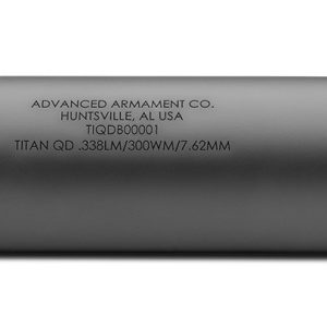 AAC (ADVANCED ARMAMENT) TITAN-QD 338LM BLK SILENCER