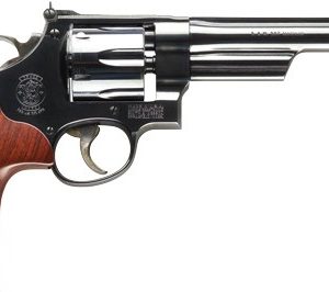 S&W 27 CLASSIC 357MAG 6.5" AS - BLUED CHECKERED WOOD GRIPS