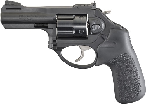 RUGER LCRx 357MAG 3" ADJ. - 5-SHOT MATTE HOGUE TAMER GRIP - Image 2