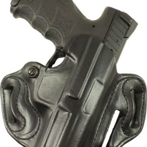 DESANTIS SPEED SCABBARD HOLSTR - RH OWB LEATHER S&W GOVERNOR BL