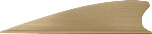 TAC VANES MATRIX 2.25" - SHIELD CUT TAN 36 PACK