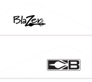 BOHNING BLAZER VANES - 2" SOLID WHITE 36PK