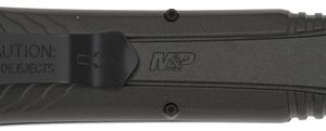 S&W KNIFE M&P OTF 3.5" AUS-8 - BLADE TIP DOWN CARRY W/SAFETY