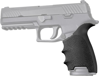 HOGUE HANDALL BEAVER TAIL GRIP - SLEEVE SIG SAUER P320 BLACK