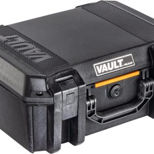PELICAN VAULT V300 LARGE- - 5 PISTOL CSE PRE CUT FOAM BLK