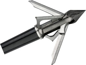 MUZZY BROADHEAD TROCAR HYBRID - 100GR 4-BLADE 1 5/8" CUT 3PK
