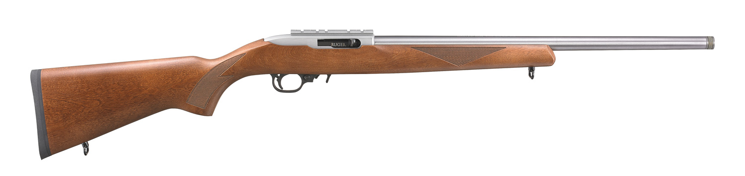 RUGER 10/22 LVT 22LR 20" SS/WD TB