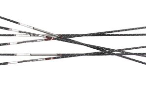 EASTON ARROW FMJ 5MM 400 - W/ 2" BLAZER VANES 6-PACK