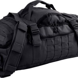 RED ROCK TRAVELER DUFFLE BAG - BACKPACK OR LUGGAGE BLACK