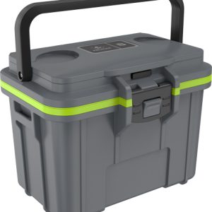 PELICAN COOLERS IM 8 QUART - GRAY/GREEN ICE PACK & STORAGE