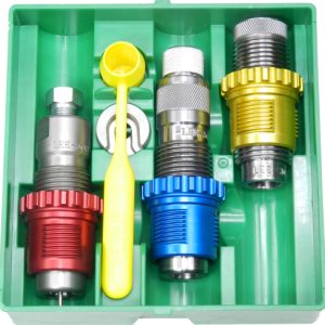 LEE PACESETTER 3-DIE SET & - BREECH LOCK BUSHINGS 223 REM