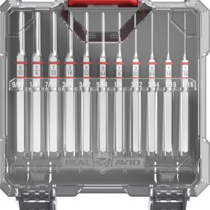 REAL AVID ACCU-PUNCH SET - 11 PIECE STANDARD PIN PUNCH