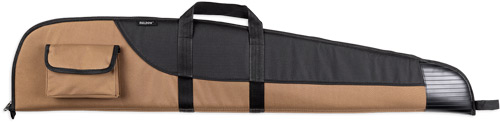 BULLDOG SUPERIOR RIFLE CASE - 48" BLK W/ TAN ACCES POCKET
