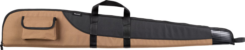 BULLDOG SUPERIOR SHOTGUN CASE - 52" BLK W/ TAN ACCES POCKET