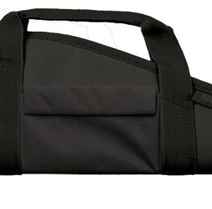 BULLDOG PISTOL CASE 18" BLACK - ACCESSORY POCKET & CARRY STRAP