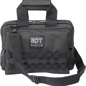 BULLDOG DELUXE 2 PISTOL RANGE - BAG W/MOLLE BLACK