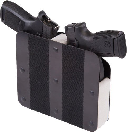 BENCHMASTER TWO PISTOL RACK - VELCRO HOOK