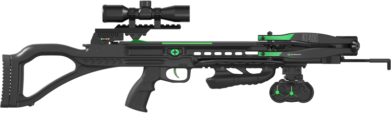 CENTERPOINT XBOW AT400 W/ - DETACHABLE CRANK 430FPS BLACK - Image 2