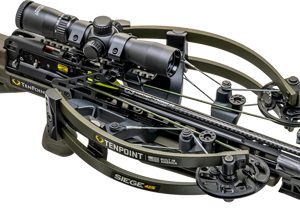 TENPOINT XBOW SIEGE 425 - ACUSLIDE 425FPS MOSS GREEN