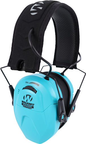 WALKERS MUFF ELECTRONIC RAZOR - COMPACT YOUTH/WOMENS TEAL 23dB