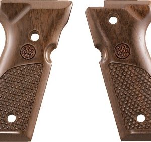 BERETTA 92/96 GRIPS WOOD - WALNUT CHECKERED
