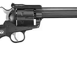RUGER BLACKHAWK 357MAG 6.5" - AS BLUED BLACK CHECKERED SYN