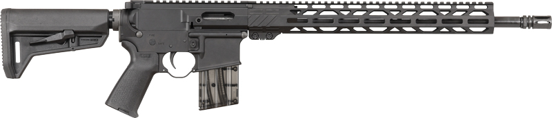 RRA 17 HMR ROCK CHUCK CARBINE - 6 POS STK 18" BBL BLACK
