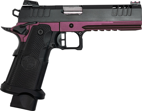 GLFA 1911DS SYNERGY 9MM 5" 20 - SHOT BLACK SLIDE CHERRY FRAME