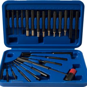GUNMASTER PUNCH/HAMMER SET - 24 PC BRASS & STEEL PUNCH