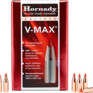 HORNADY BULLETS 6MM .243 - 75GR V-MAX 100CT 40BX/CS