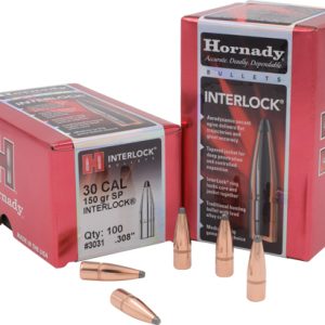 HORNADY BULLETS 30 CAL .308 - 150GR JSP 100CT 15BX/CS
