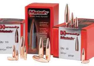 HORNADY BULLETS 30 CAL 308 178 - GR BTHP MATCH 100CT 15BX/CS