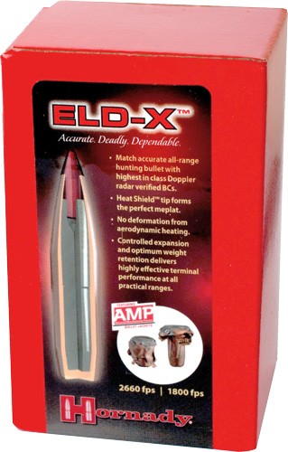HORNADY BULLETS 30 CAL .308 - 178GR. ELD-X 100CT 15BX/CS