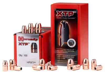 HORNADY BULLETS 38 CAL 357 - 158GR XTP 100RD 25BX/CS