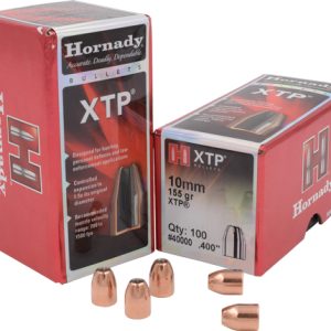 HORNADY BULLETS 10MM .400 CAL - 155GR XTP 100CT 25BX/CS