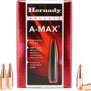 HORNADY BULLETS 50 CAL .510 - 750GR A-MAX FOR 20CT 12BX/CS