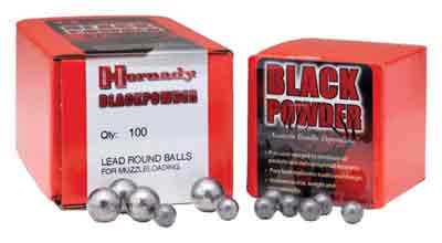 HORNADY .440 .45 CALIBER - ROUND BALL 100CT 25BX/CS
