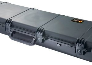 PELICAN IM 3300 STORM LONG GUN - CSE W/ WHEELS/FOAM 50" GUN BLK