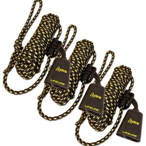 HSS LIFELINE 30' W/SINGLE - CARABINER 3PK