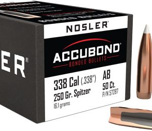 NOSLER BULLETS 338 CAL .338 - 250GR ACCUBOND 50CT