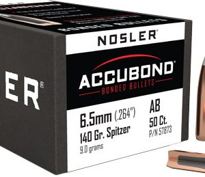 NOSLER BULLETS 6.5MM .264 - 140GR ACCUBOND 50CT