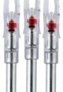 NOCKTURNAL LIGHTED NOCK - GT-SERIES RED 3/PACK