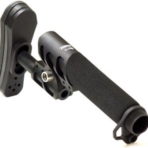 ODIN STOCK ZULU 2.0 W/PADDED - BUFFER TUBE BLACK FOR AR-15
