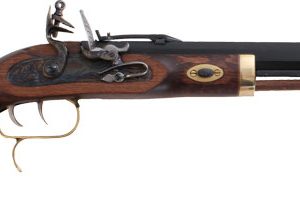 TRADITIONS TRAPPER PISTOL 50 - CAL FLINTLOCK BLUED/HARDWOOD